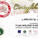 docenpolskie_miklasz_certyfikat_flaki