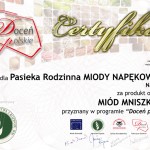 docen_polskie_Miody-Napekowskie_miod-mniszkowy